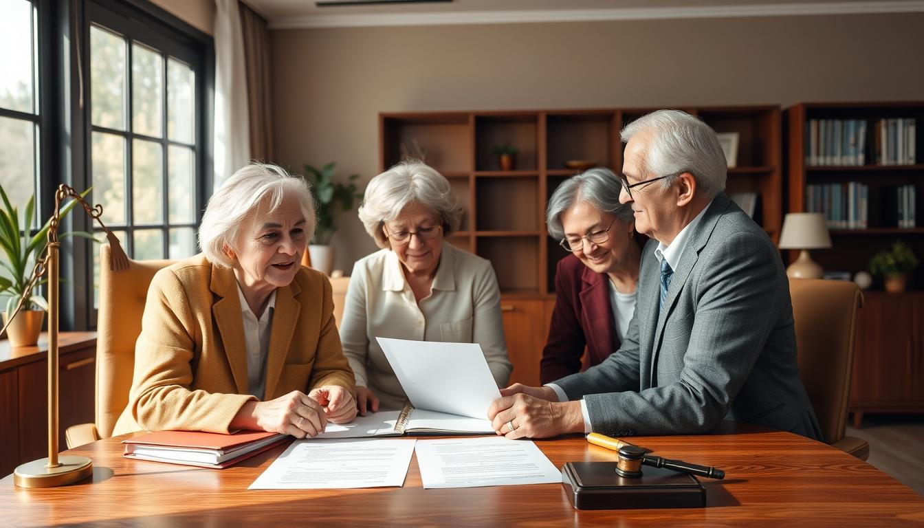 Family legal discussion support